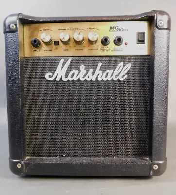 £39.99 • Buy Marshall MG10CD Series Practice Guitar Amp 40 Watt Amplifier 2 Chanel HF/JE