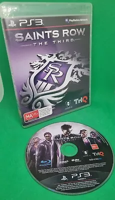 Sony PlayStation 3 PS3 Saints Row The Third  3 • $8.49