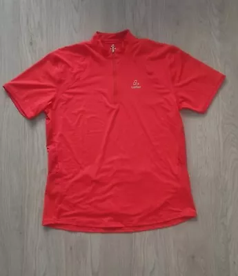 Spoon T-Shirt Bicycle Shirt Women's Red Zipper Stretch 42 L New • £30.74