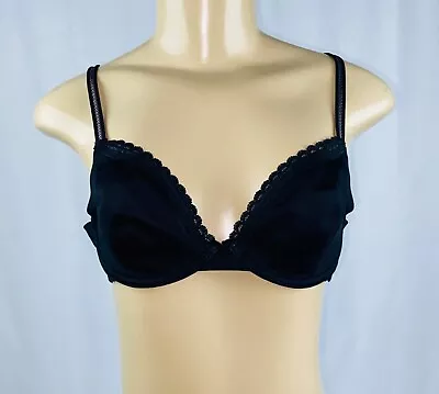 Elle Macpherson Black Bra With Underwire 34B • $12.99