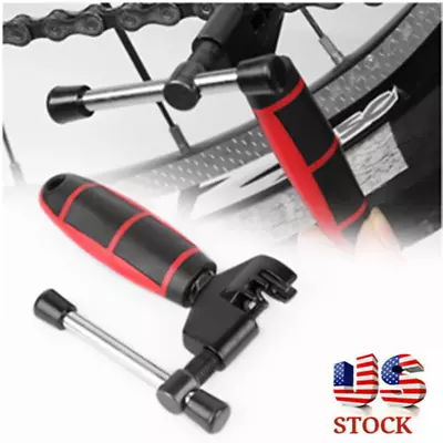 Bicycle Chain Splitter Breaker Repair Tool Mountain Bike Rivet Link Pin Remover • $4.99