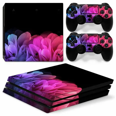 $10.22 • Buy Dream Petals  PS4 Pro Vinyl Decal Cover Skin Sticker Console And 2 Controllers