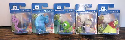 NEW Disney Pixar Monsters Inc Mattel Micro Collection Action Figures Lot Of 5 • $15