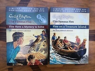 £9.99 • Buy Set Of 2 THE FAMOUS FIVE Book And DVD Sets BFI Limited Edition