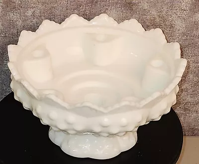 Fenton Hobnail Milk Glass Epergne Base # 35475669 • $8.99