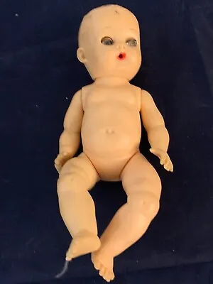 VINTAGE ANTIQUE VOGUE DOLLS 7  HARD SQUEEZE RUBBER DOLL Could Be Ginnette • $20.99
