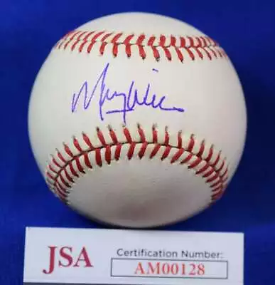 Maury Wills JSA COA Autograph National League Signed Baseball • $57