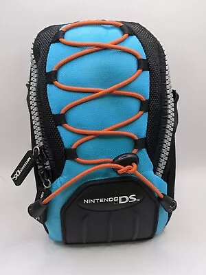 Nintendo DS Lite Mini Backpack Black Blue & Orange - Used & Cleaned • $19.99
