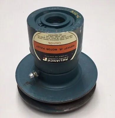Reliance Electric 830-C 1/2  Reeves Jr Variable Speed Pulley 1/2  Bore 3-3/4 OD  • $125
