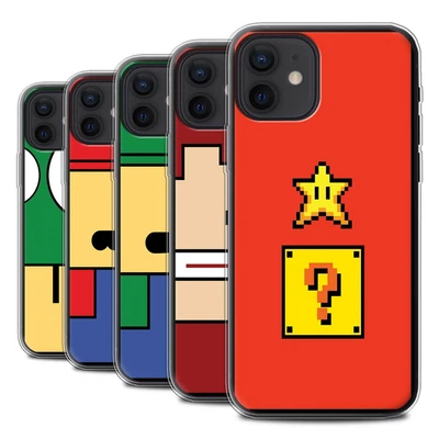 ESwish Gel/TPU Phone Case For Apple IPhone 12 Mini /Retro Gaming Characters • £7.98