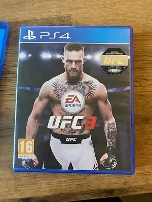 UFC 3 PS4 Game  & UFC PS4 Original  Thrown In  • £7