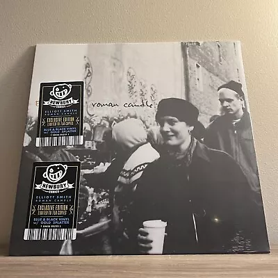 Elliott Smith Roman Candle Vinyl Record Blue/Black Split W/ Gold Newbury • $25