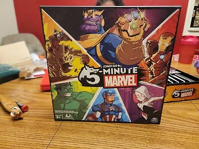 5 Minute Marvel- Strategy Card Game- Connor Reid- COMPLETE • $15