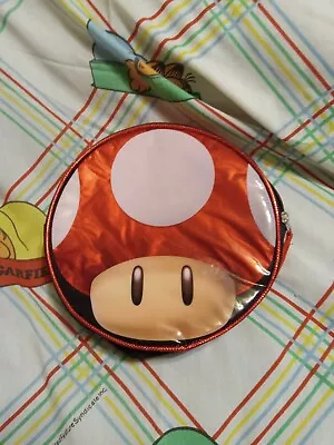 Super Mushroom Mario Bros 9 Inch Insulated Lunch Bag • $7.99