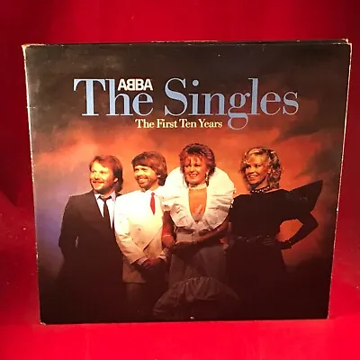 ABBA The Singles The First Ten Years 1982 Double Vinyl LP Greatest Hits Best Of  • £23.24