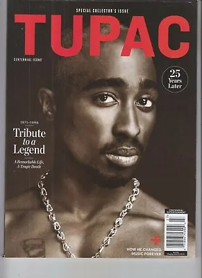 $11 • Buy Tupac Shakur Icon Magazine 2021 Centennial Media Legend Remembered Miscut*