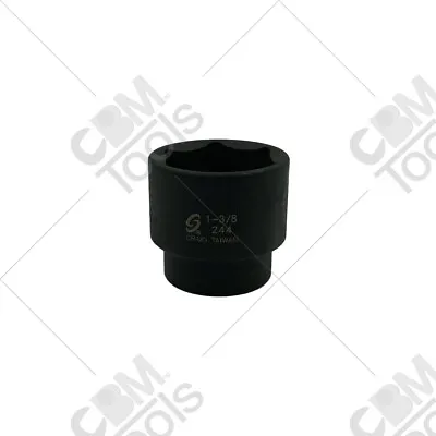Sunex 244 ( Size: 1-3/8  )  SAE Standard 6 Point Impact Socket ( Drive: 1/2  ) • $12.31