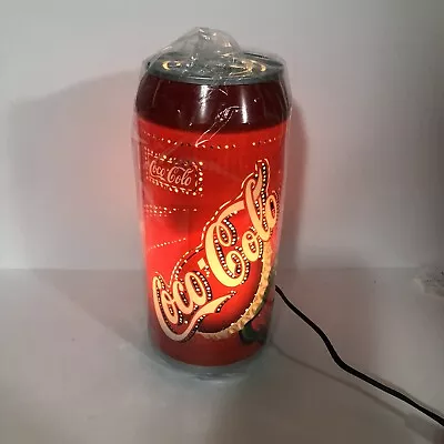 Retro Coca- Cola Motion Lamp Revolving  Spinning Concinnity Classy Lamp 12” Tall • $50