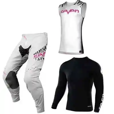 2024 Seven Zero S2BRA MX Gear Kit Jersey/Pants Combo Motocross ATV Racing Set • $158.99