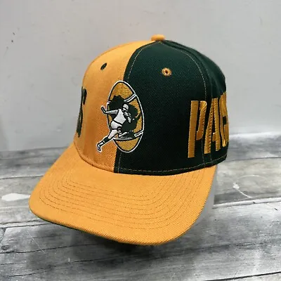 Green Bay Packers Mitchell & Ness Snapback Hat NFL Vintage Collection 100% Wool • $16.99