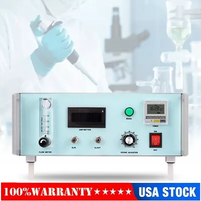 Medical Grade Ozone Generator Ozone Therapy Machine Healthcare Equipment 110mg/L • $246.05