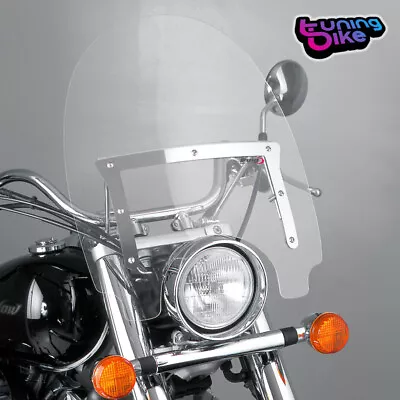 Puig Windshield Custom Highway For Kawasaki Vn1500 Mean Streak 02-03 Tran • $157.70