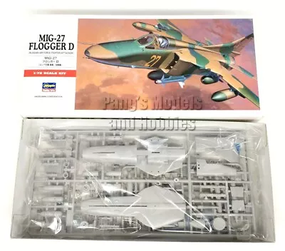 Mig-27 Flogger D - Russian Air Force 1/72 Scale Plastic Model Kit - Hasegawa • $24.99