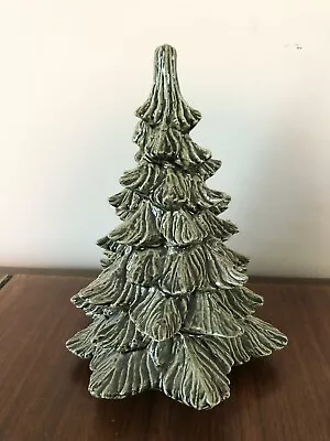 Vintage Ceramic Christmas Tree 8 Inches Tall  1 Small Chip • $33.17