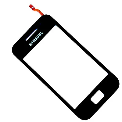 Samsung S5830 Galaxy Ace Digitizer Touch Screen Front Glass Black Genuine • £5.99