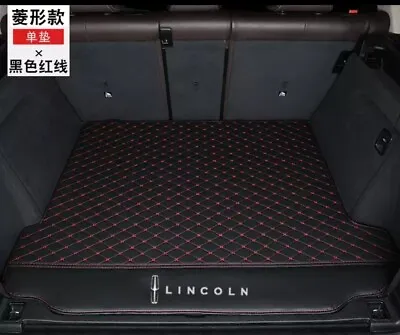For Lincoln All Models Car Trunk Mats Waterproof Custom Cargo Rear Carpets Pads • $40.51