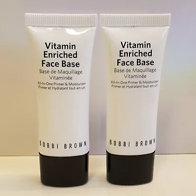 Bobbi Brown Vitamin Enriched Face Base Primer Moisturizer 1.0 Oz TOTAL (2X.5 Oz) • $15.75