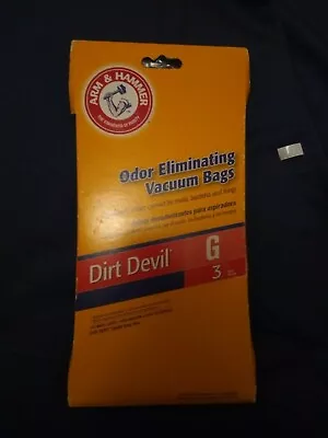 Arm & Hammer Odor Eliminating Vacuum Bags Eureka F G Pkg Of 3 • $5.99