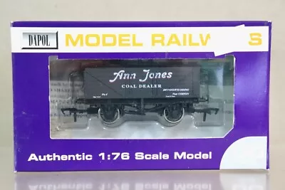 £34.50 • Buy DAPOL LR GWR LG ANN JONES COAL MERCHANT 7 PLANK WAGON 4 LIMITED EDITION Of