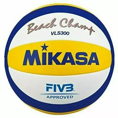 Mikasa VLS300 Official FIVB Composite Beach Volleyball - Used • $30