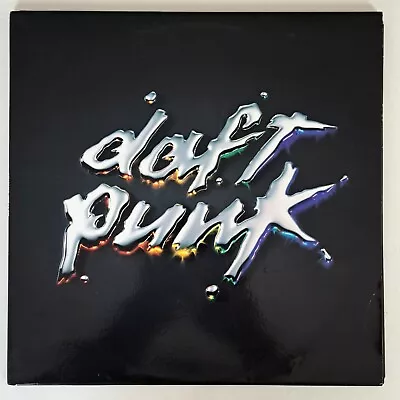 DAFT PUNK Discovery UK 2-LP DOUBLE VINYL 2001 + Includes DAFT CLUB MEMBERS CARD • £50