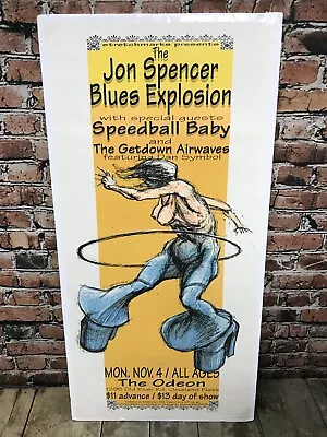 Derek Hess: The Jon Spence Blues Explosion - Concert Poster Signed Numbered Ltd. • $150