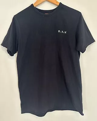 RM Williams Navy T-shirt Mens Size Medium Cotton Classic Fit • $19.99