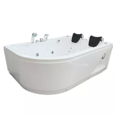 Whirlpool Corner Bathtub Hydrotherapy VARADERO 66.5  And Heater 2 Person Hot Tub • $2759