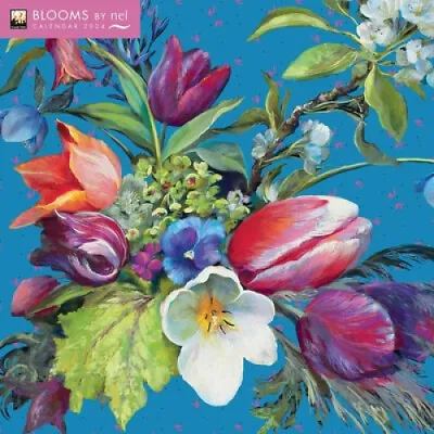 £12.38 • Buy Blooms By Nel Whatmore Wall Calendar 2024 (Art Calendar) By Flame Tree Studio