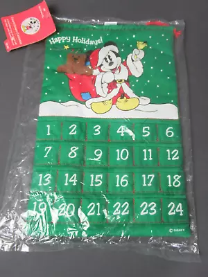 New Hallmark Mickey Disney Count Down Christmas Advent Calendar - D4 Sb • $19.94