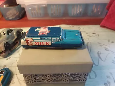 1950's Fresh Milk Tin Car • $15.99