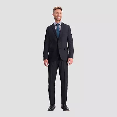 Haggar H26 Men's Flex Series Ultra Slim Suit Coat - Midnight Blue 36S • $33.99