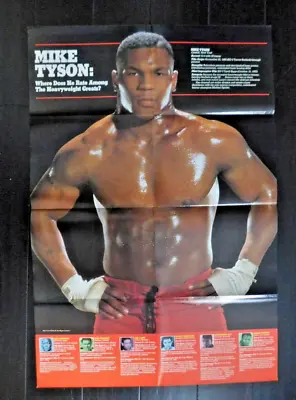 $20 • Buy Mike Tyson 22x32 Poster The RING Boxing Magazine