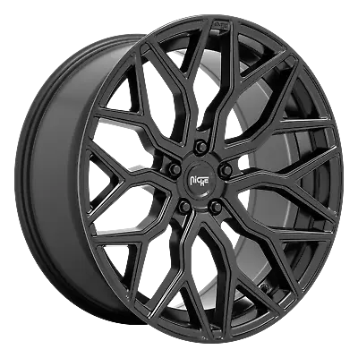 19x8.5 Niche M261 MAZZANTI Matte Black Wheel 5x100 (40mm) • $361