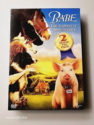 Babe: The Complete Adventures - 2 Movie Pig Pack (DVD 2003 2-Disc Set... • $10.50