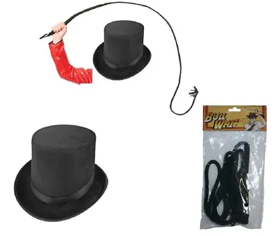 Adult Ringmaster Costume Mens Ladies Halloween Fancy Dress Circus Lion Tamer • £14.99