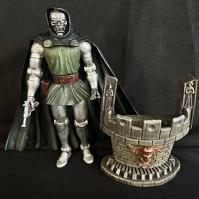 Marvel Legends Series VIII 8 DR DOOM  With Castle Stand And Pistol • $19.38