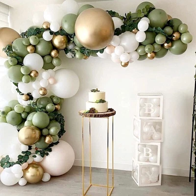 Sage Balloons-Balloon Garland Arch Kit Set Birthday Wedding Party Decorations • $27.49