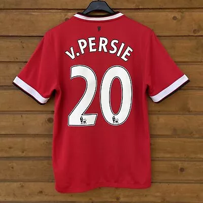 Van Persie #20 Manchester United 2014 2015 Football Soccer Shirt Nike 611031-624 • £66.96