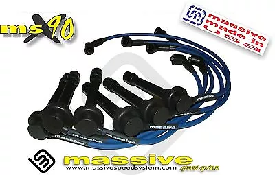 MSX90 Chrysler Eclipse Sebring 2.5 3.0 V6 Race Spark Plug Ignition Cables Wires • $67.30